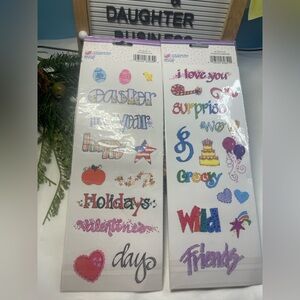 Colorful Holiday and Celebration Stickers